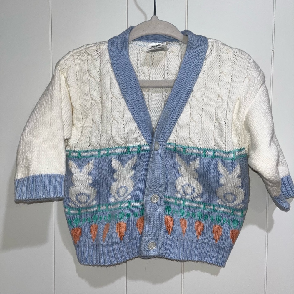 Vintage Bunny Cardigan